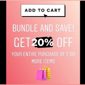 EVERYTHING MUST GO! Bundle 2+ for 20% OFF